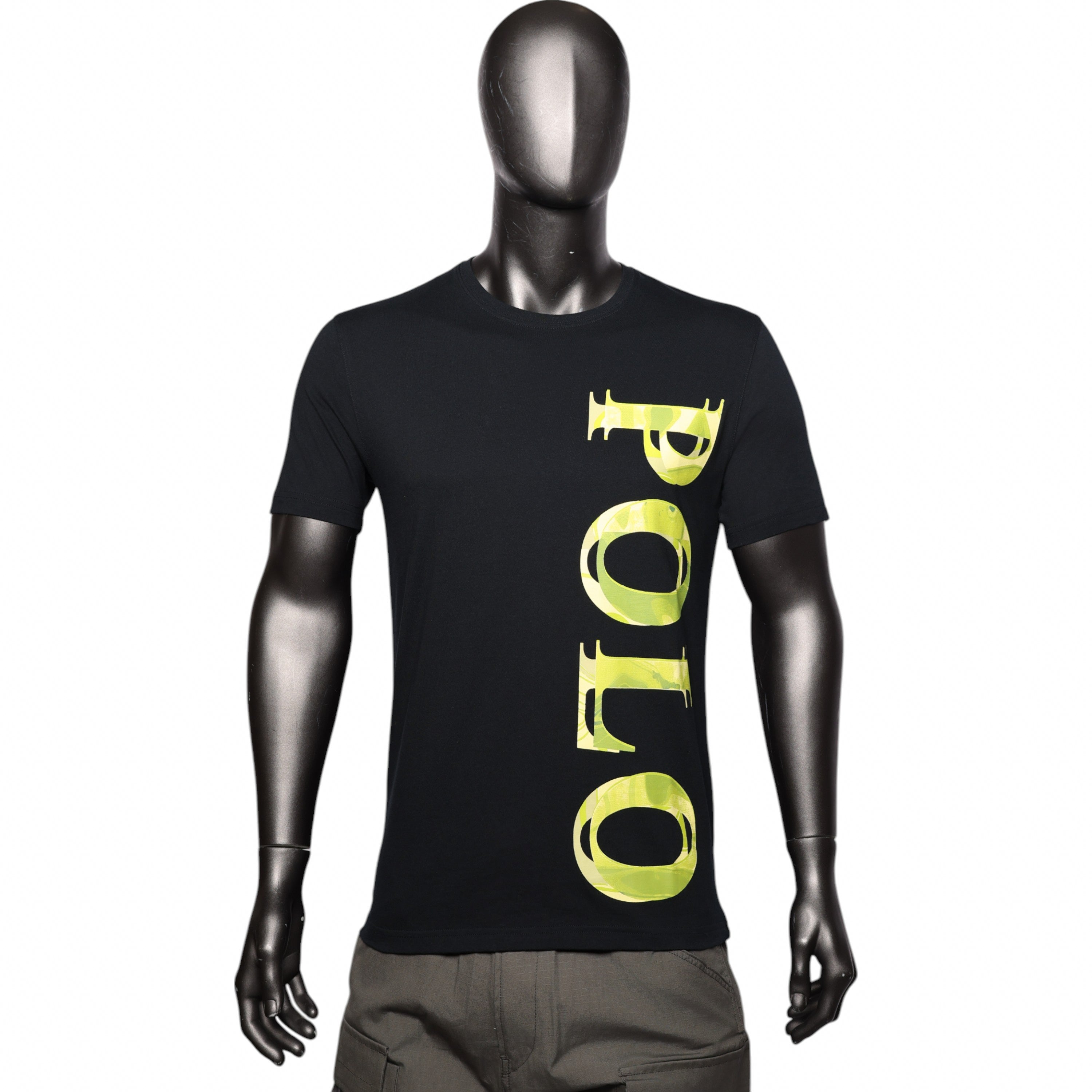 Polo T-Shirt Printed Logo Navy